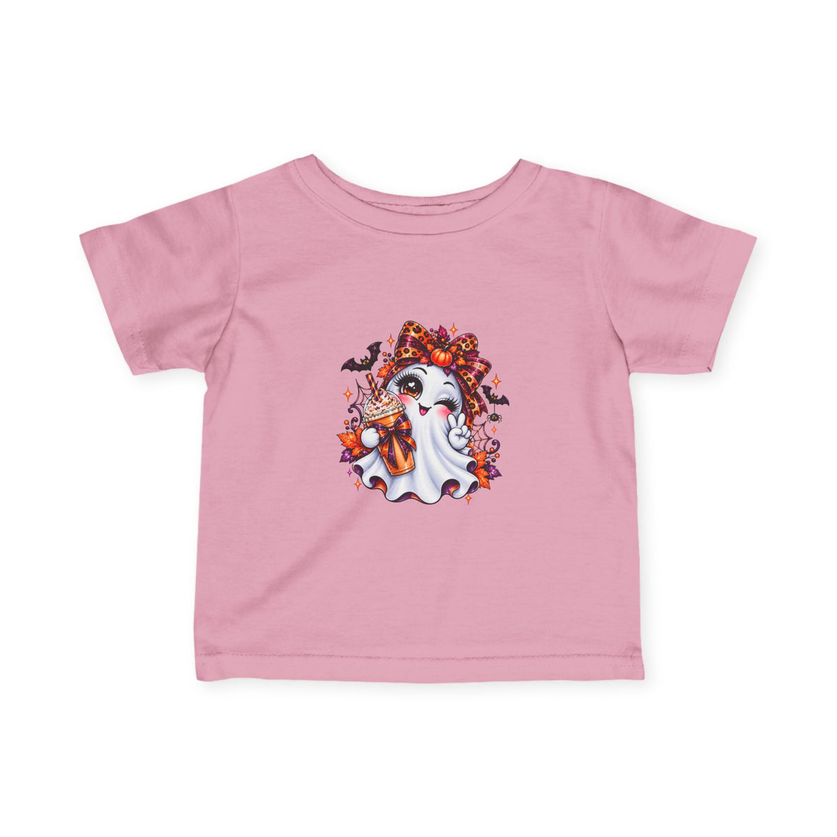 Infant Halloween Ghost Tee — Cute Baby Trick-or-Treat Graphic