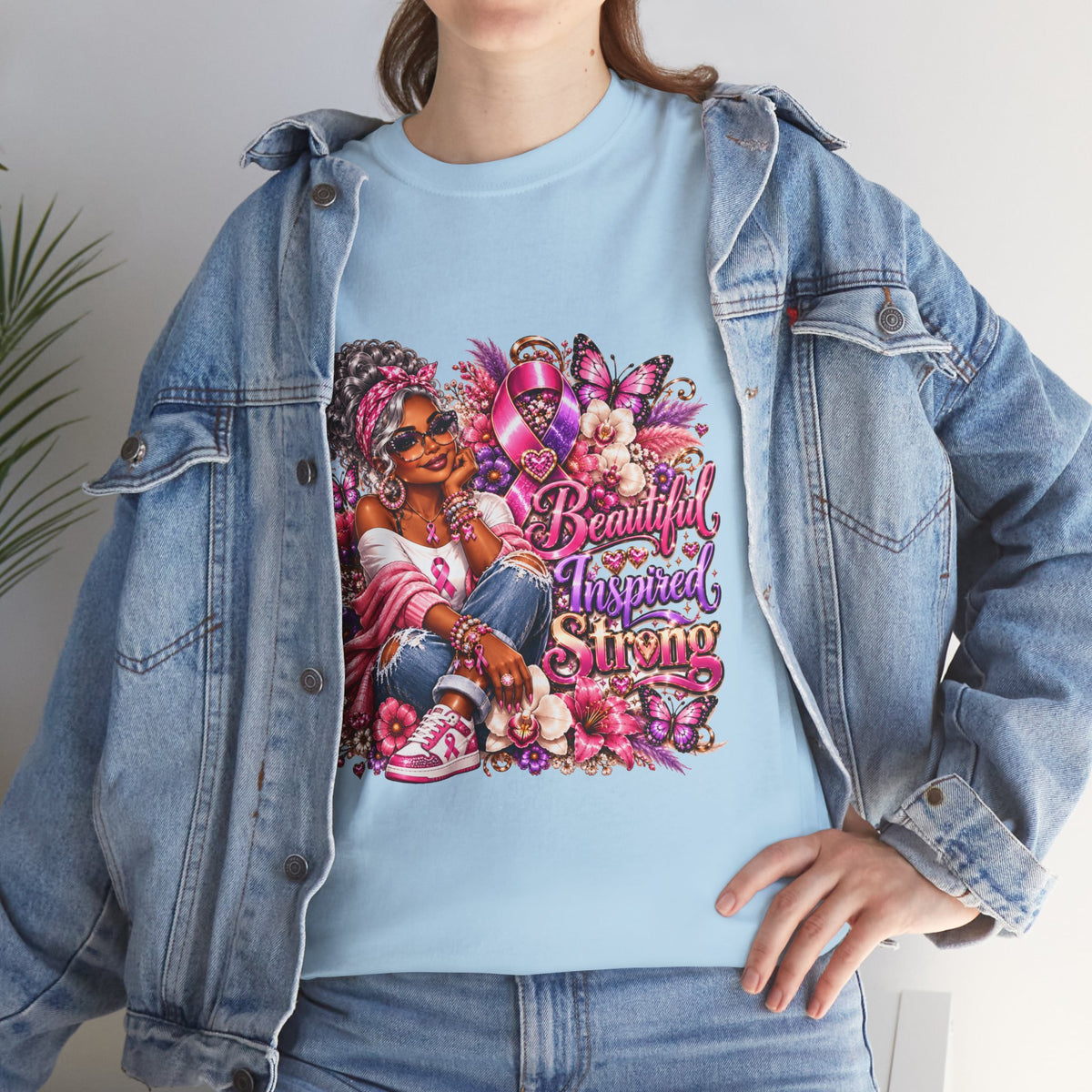 "Beautiful, Inspired, Strong" Soft T Shirt