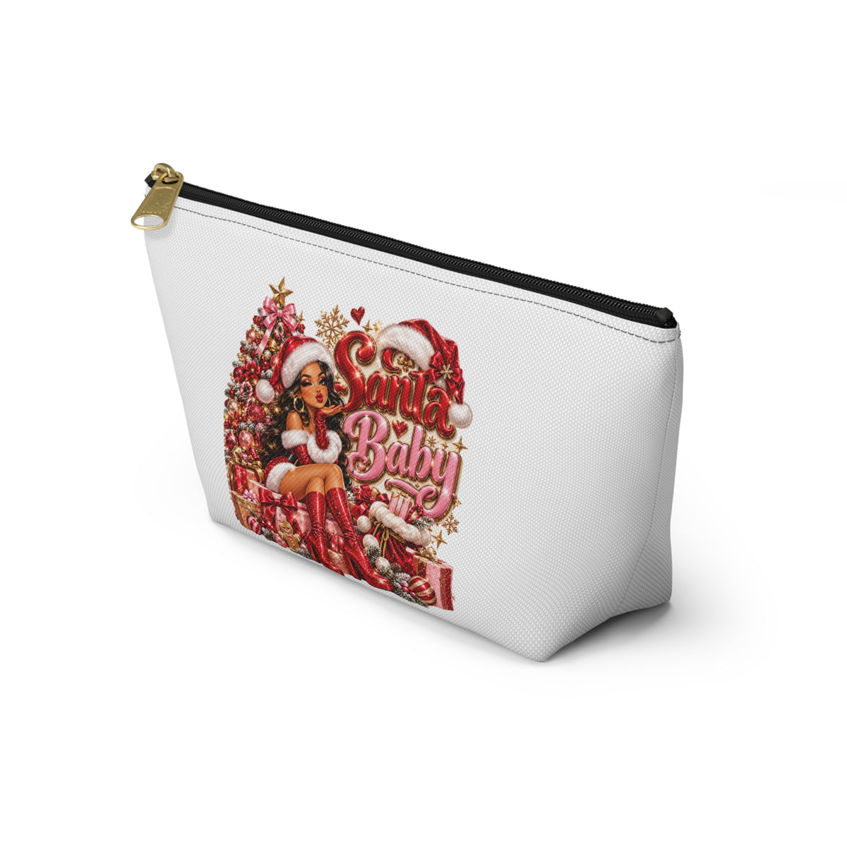 Santa Baby Christmas Accessory Pouch