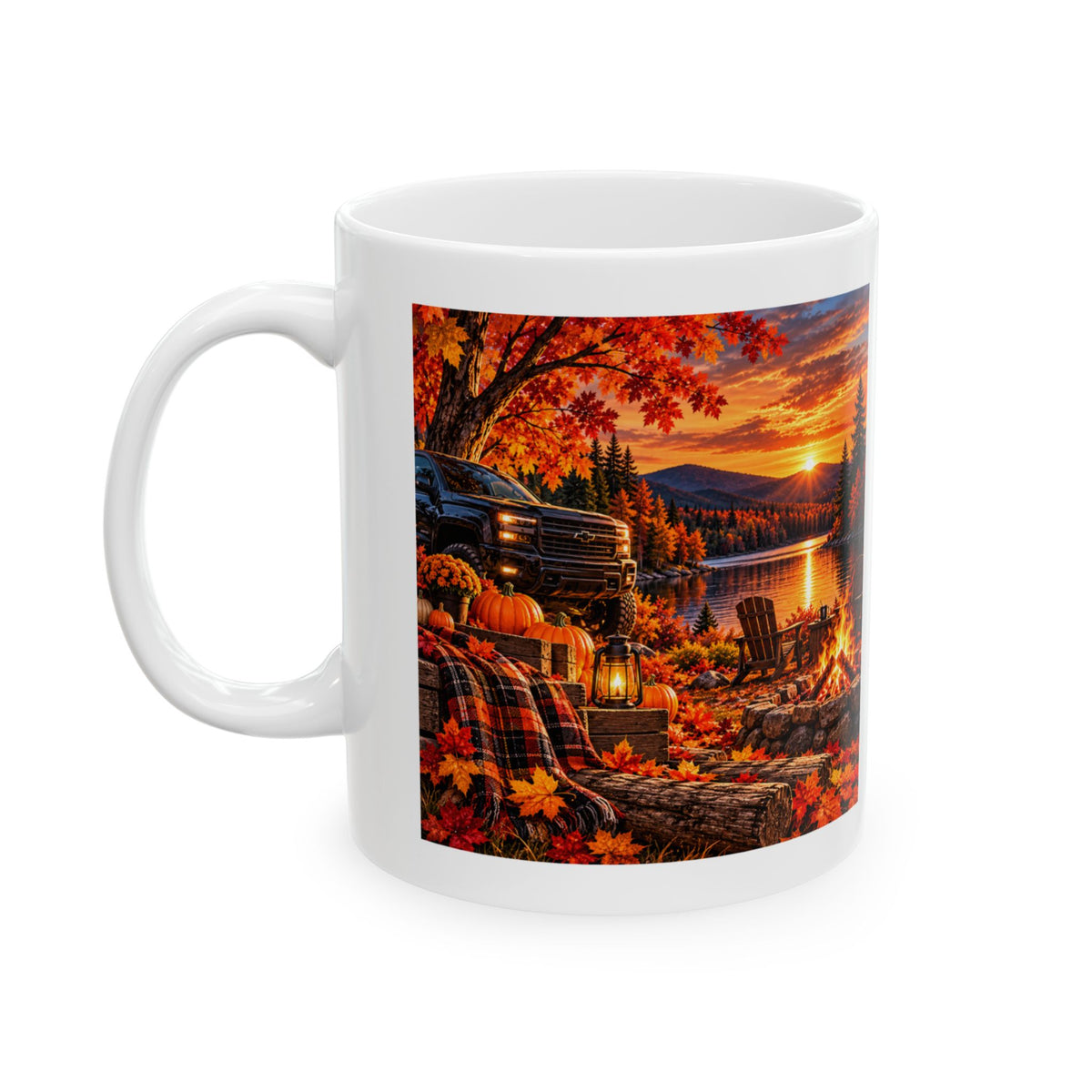 Autumn Ceramic Mug – "A Little Fall in Every Sip"