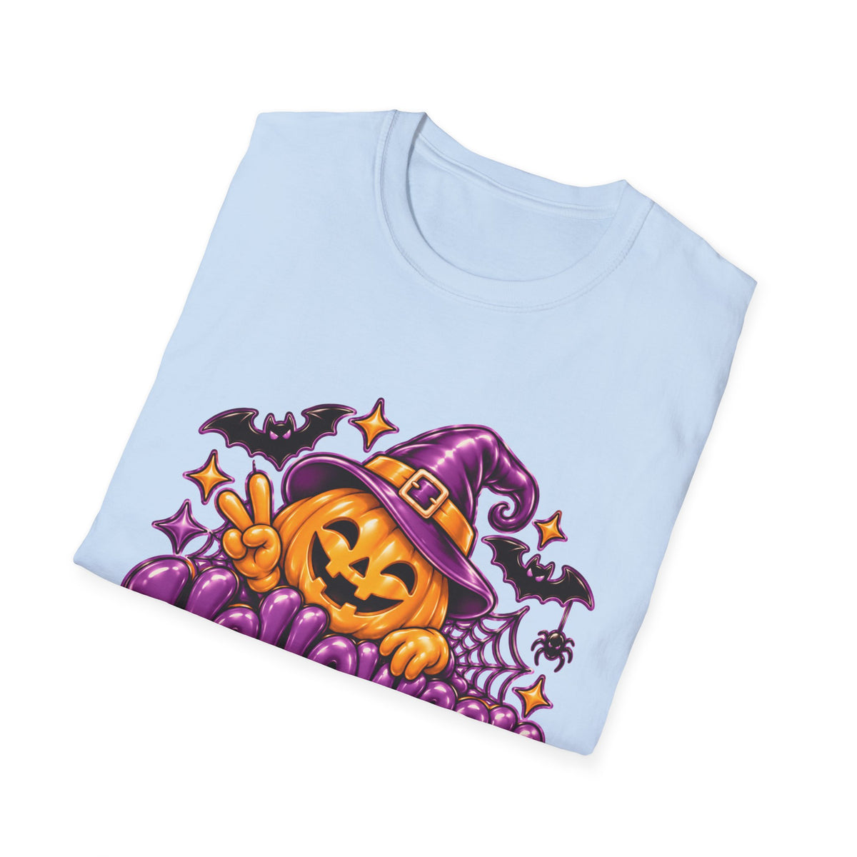 "Halloween Vibe" Pumpkin Witch Hat T-Shirt