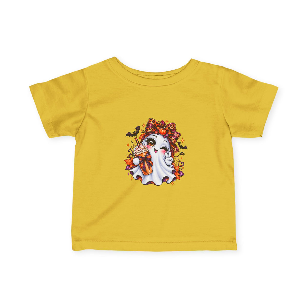Infant Halloween Ghost Tee — Cute Baby Trick-or-Treat Graphic