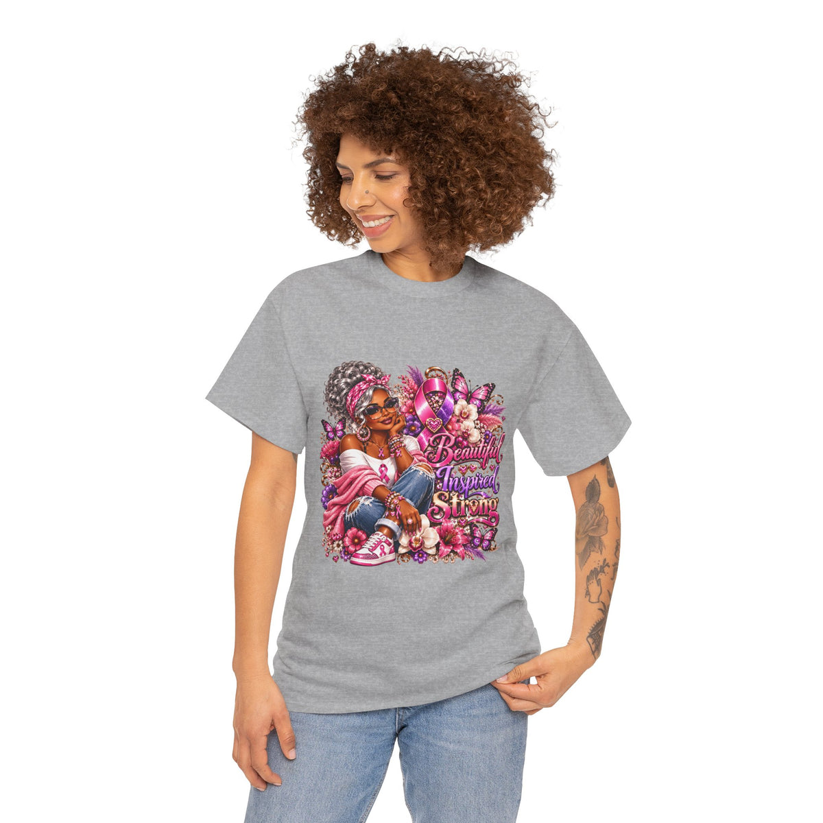 "Beautiful, Inspired, Strong" Soft T Shirt