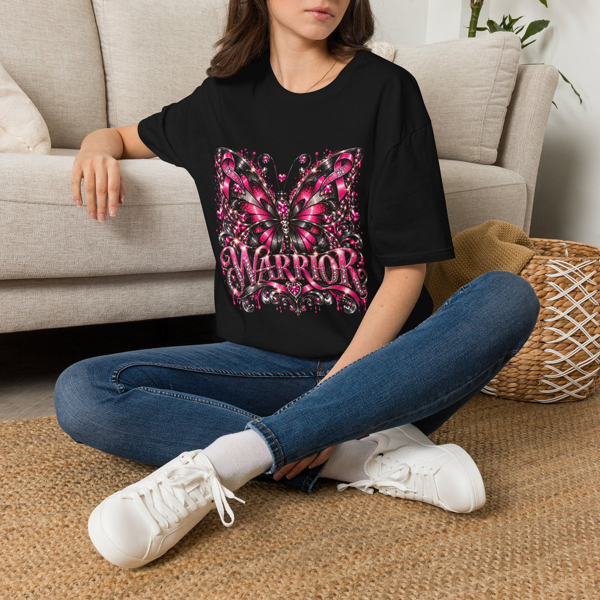 Warrior Butterfly Unisex Softstyle T-Shirt