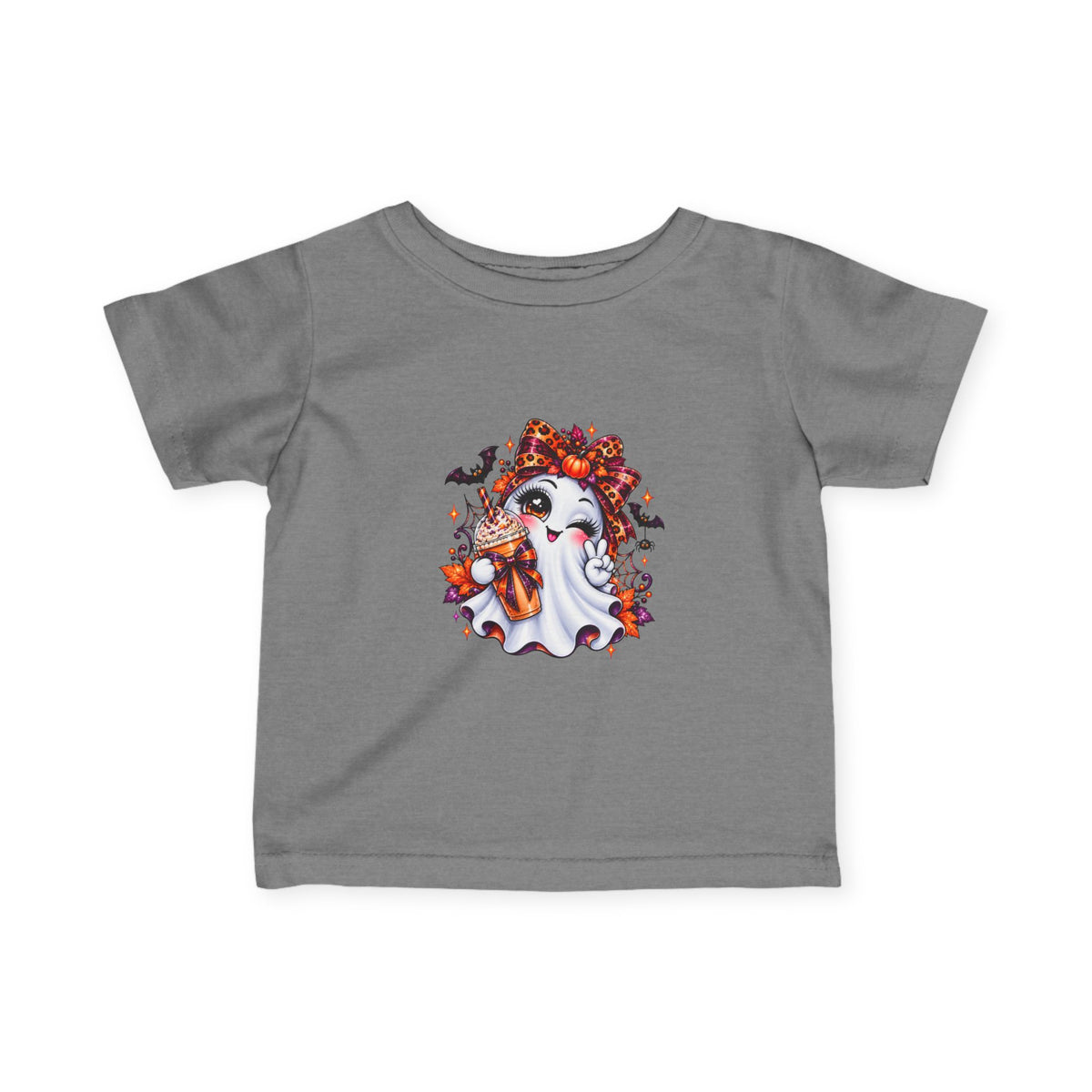 Infant Halloween Ghost Tee — Cute Baby Trick-or-Treat Graphic