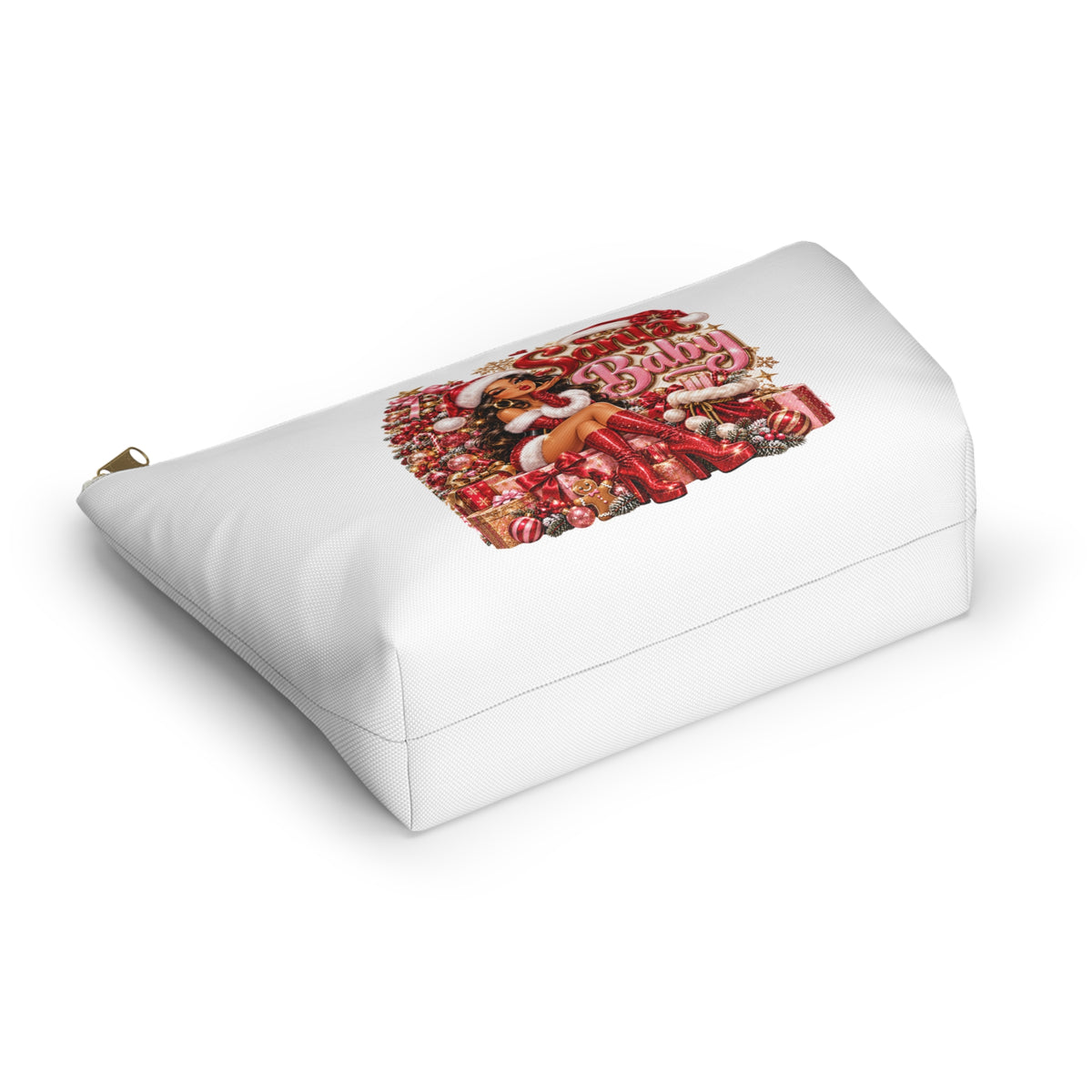 Santa Baby Christmas Accessory Pouch