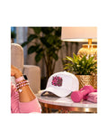 Breast Cancer Awareness — Faith Fight Believe Survive Design Baseball Cap