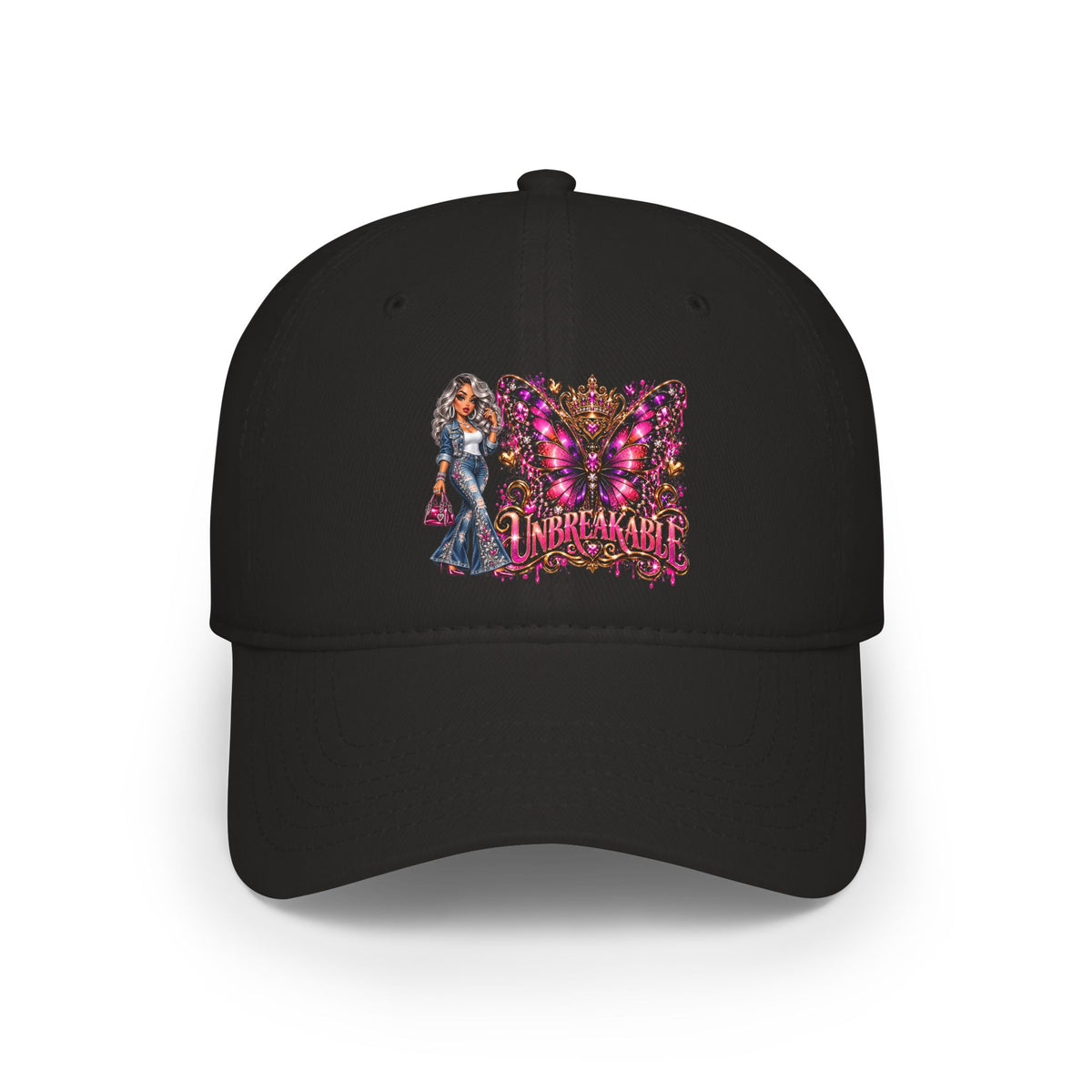 "Unbreakable" Butterfly Baseball Cap