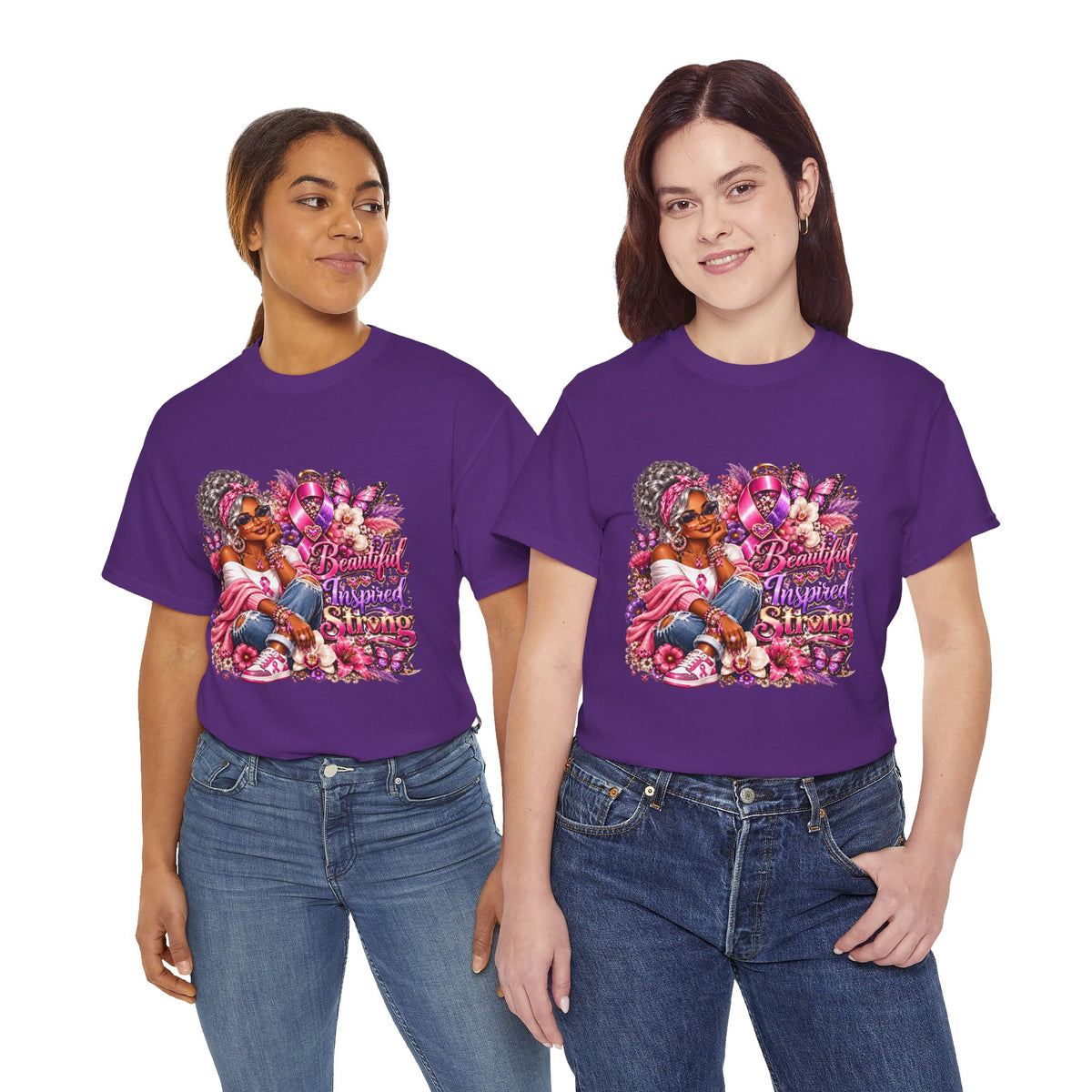 "Beautiful, Inspired, Strong" Soft T Shirt