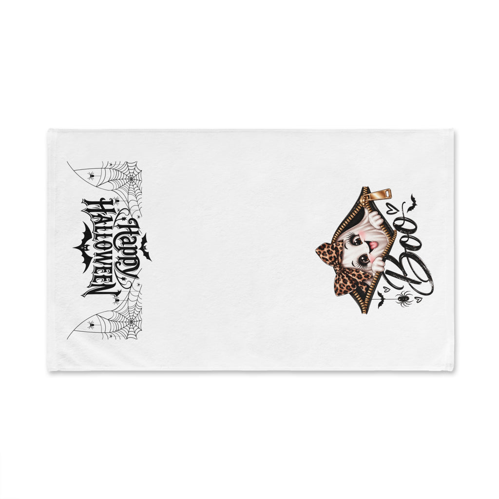 Halloween Boo Hand Towel