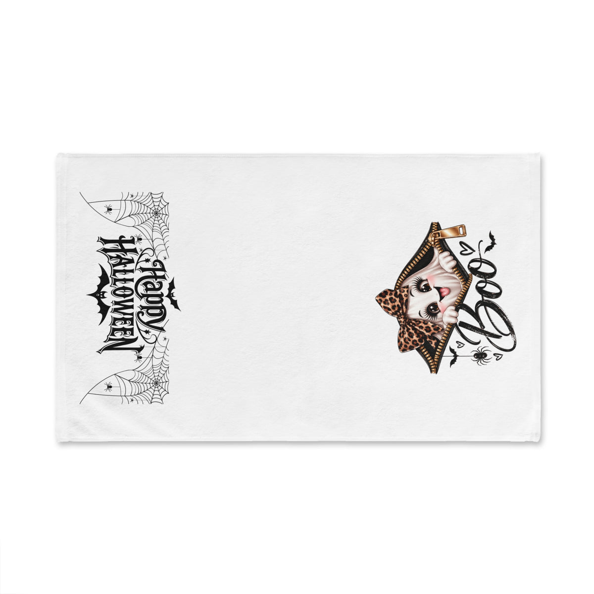 Halloween Boo Hand Towel