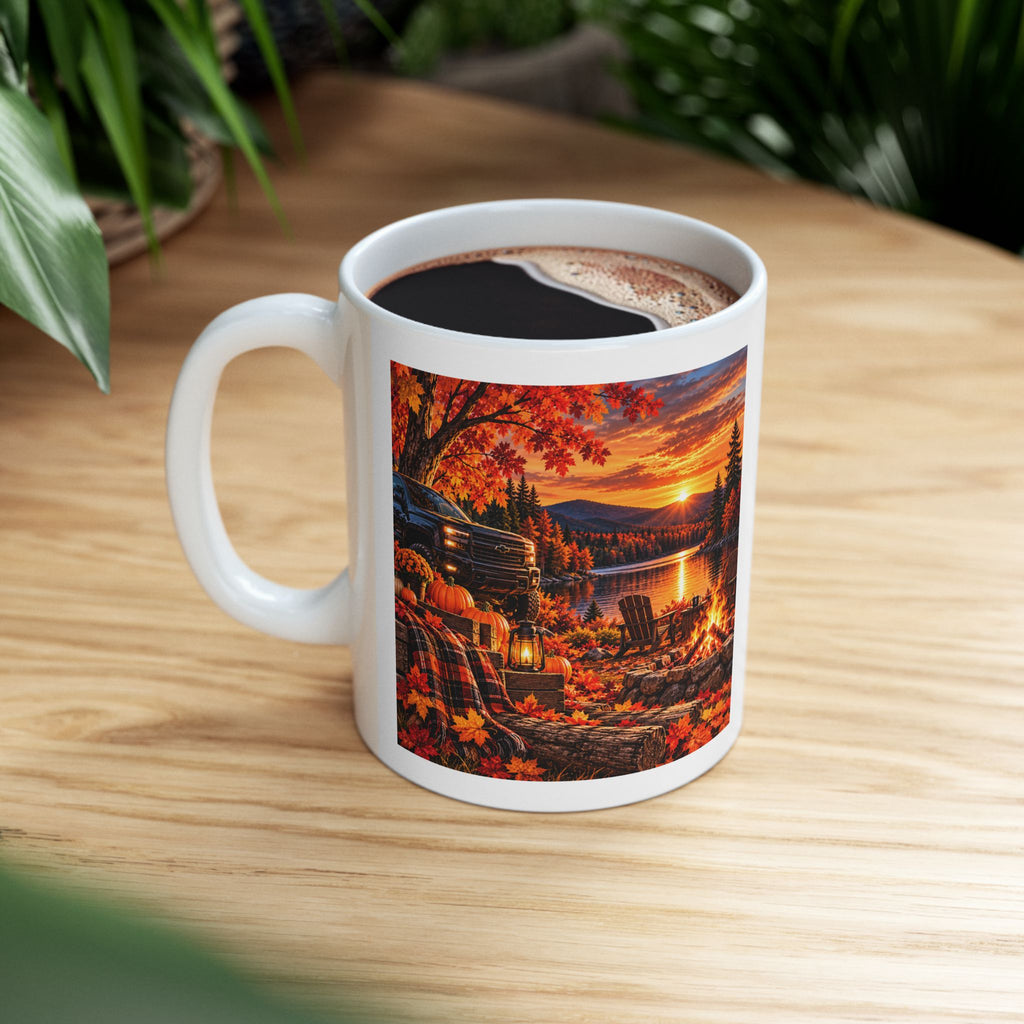 Autumn Ceramic Mug – "A Little Fall in Every Sip"