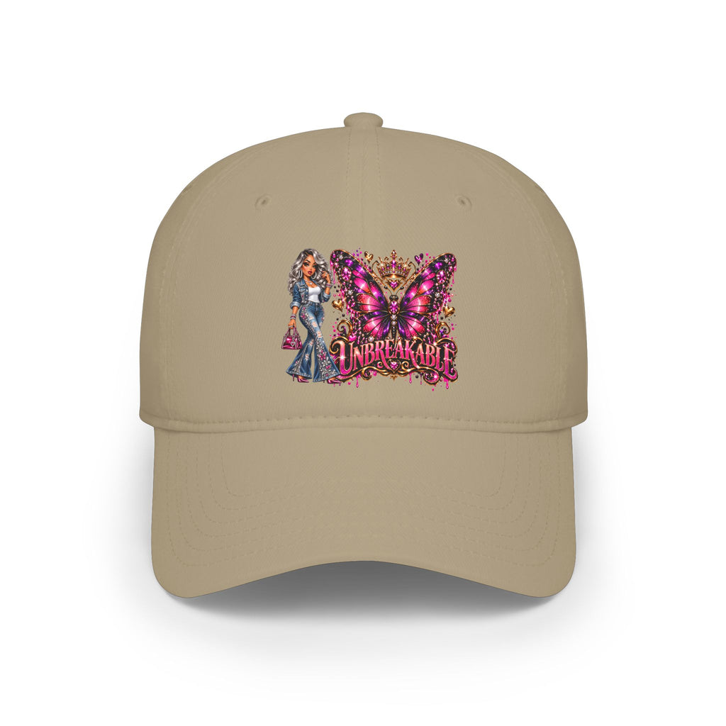 "Unbreakable" Butterfly Baseball Cap