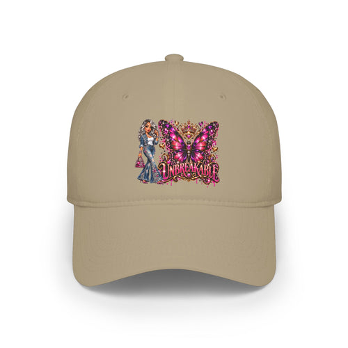 "Unbreakable" Butterfly Baseball Cap