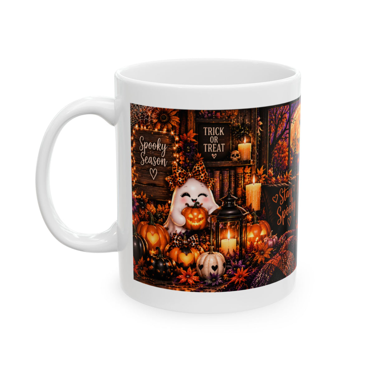 Stay Spooky Ceramic Mug, (11oz, 15oz)