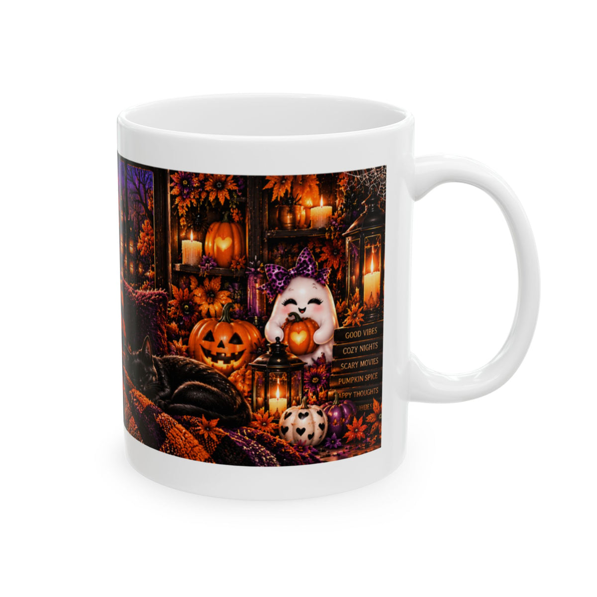 Stay Spooky Ceramic Mug, (11oz, 15oz)