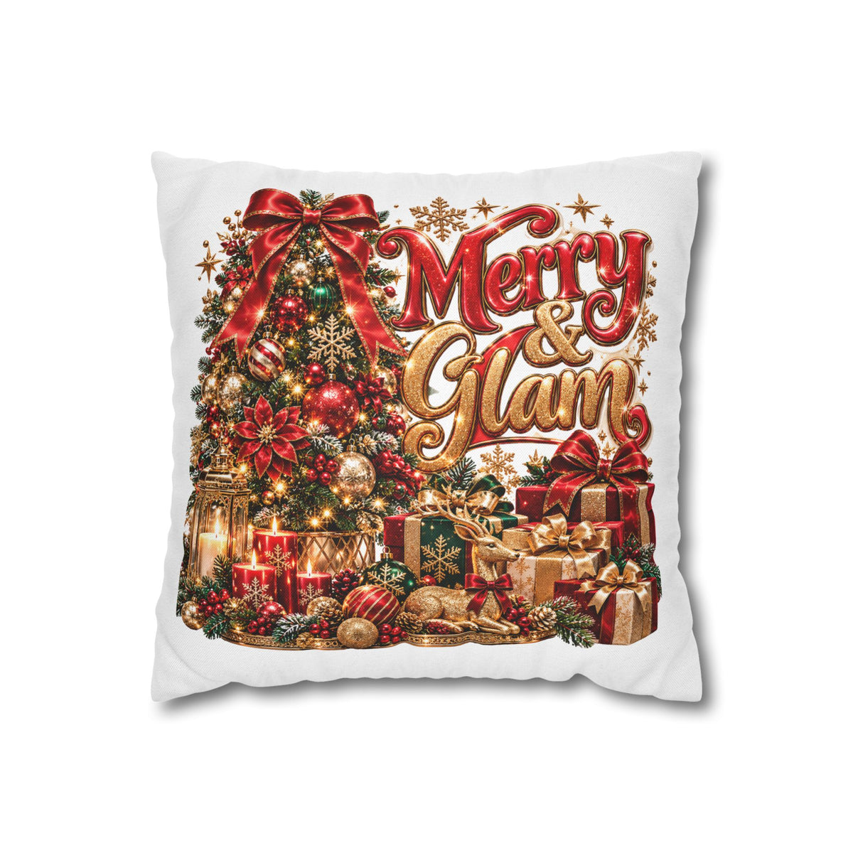Merry & Glam Square Pillow