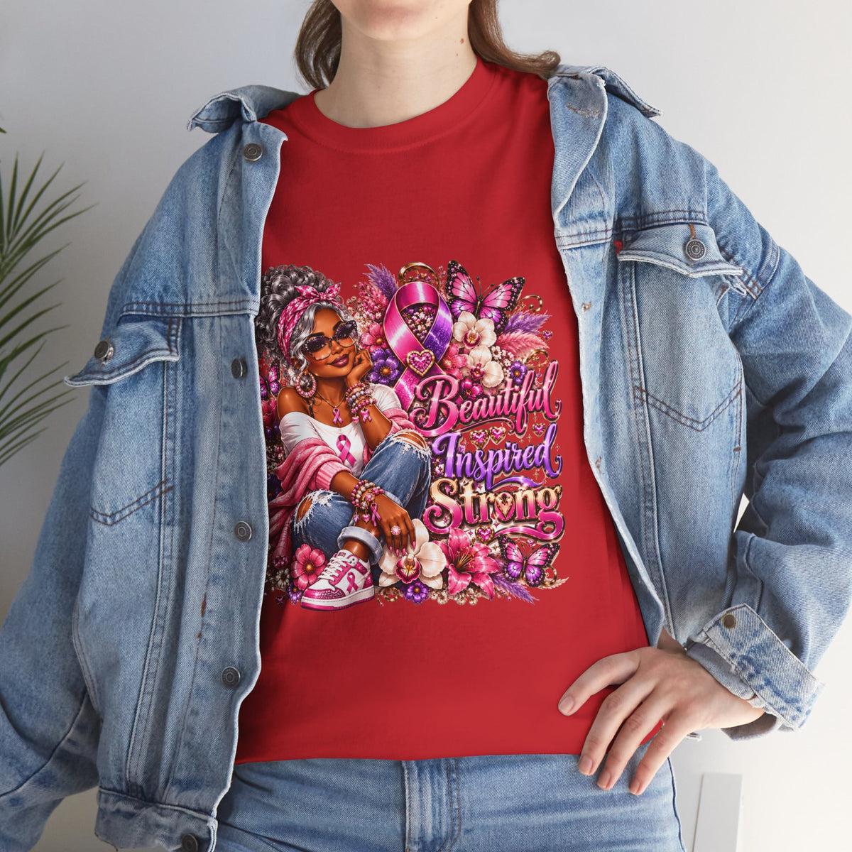 "Beautiful, Inspired, Strong" Soft T Shirt