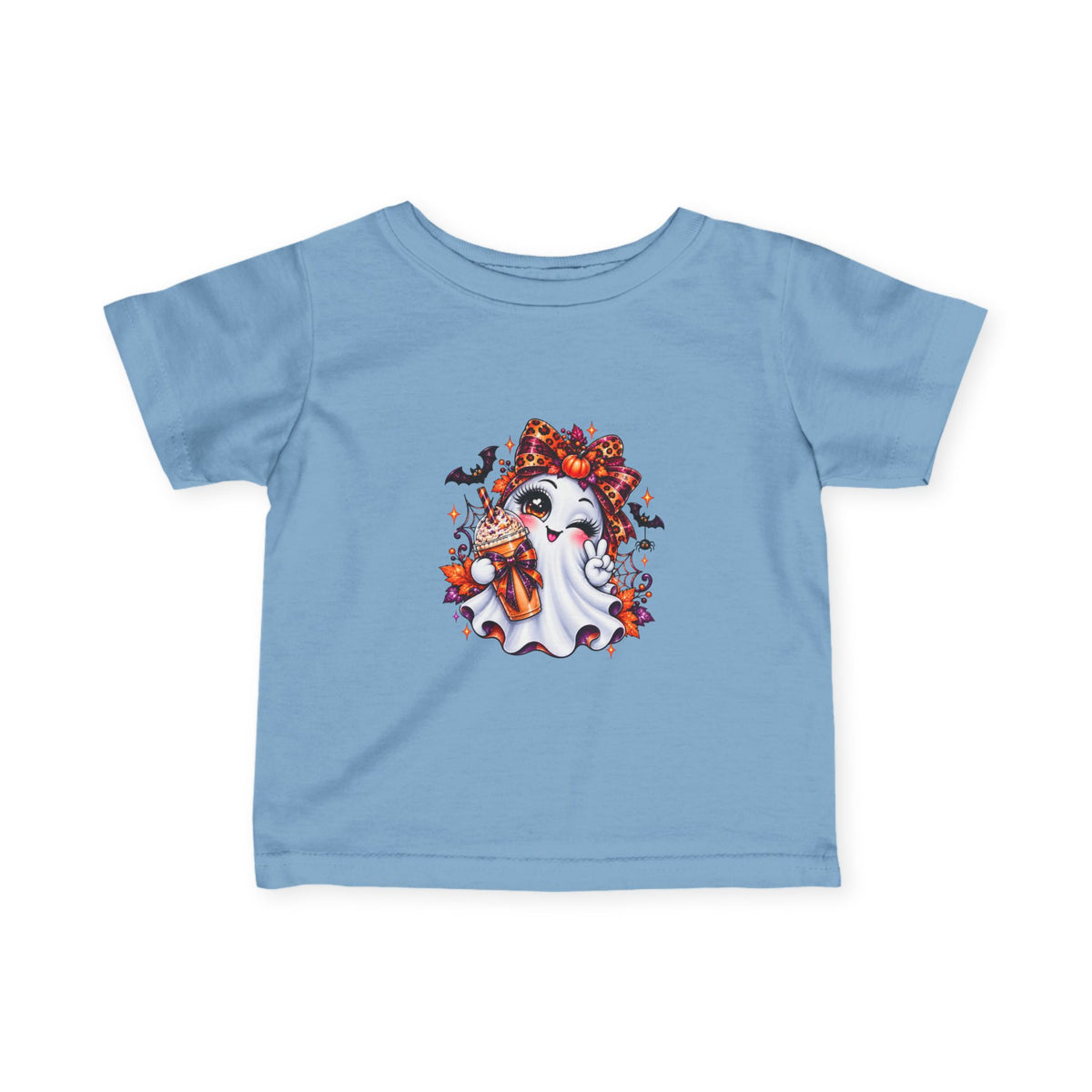 Infant Halloween Ghost Tee — Cute Baby Trick-or-Treat Graphic