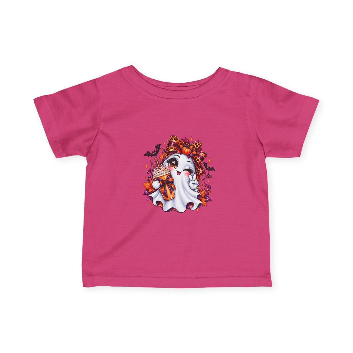 Infant Halloween Ghost Tee — Cute Baby Trick-or-Treat Graphic
