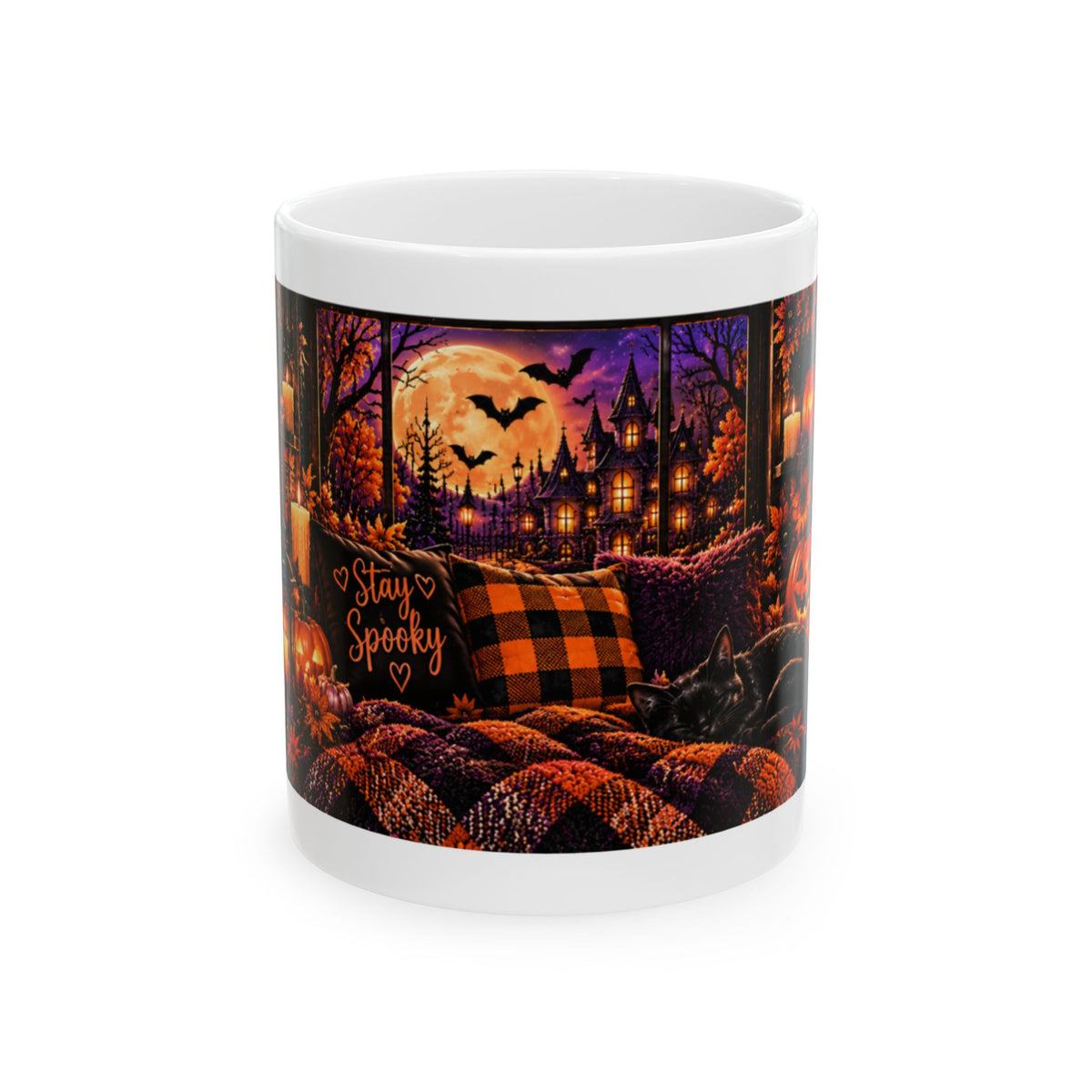 Stay Spooky Ceramic Mug, (11oz, 15oz)