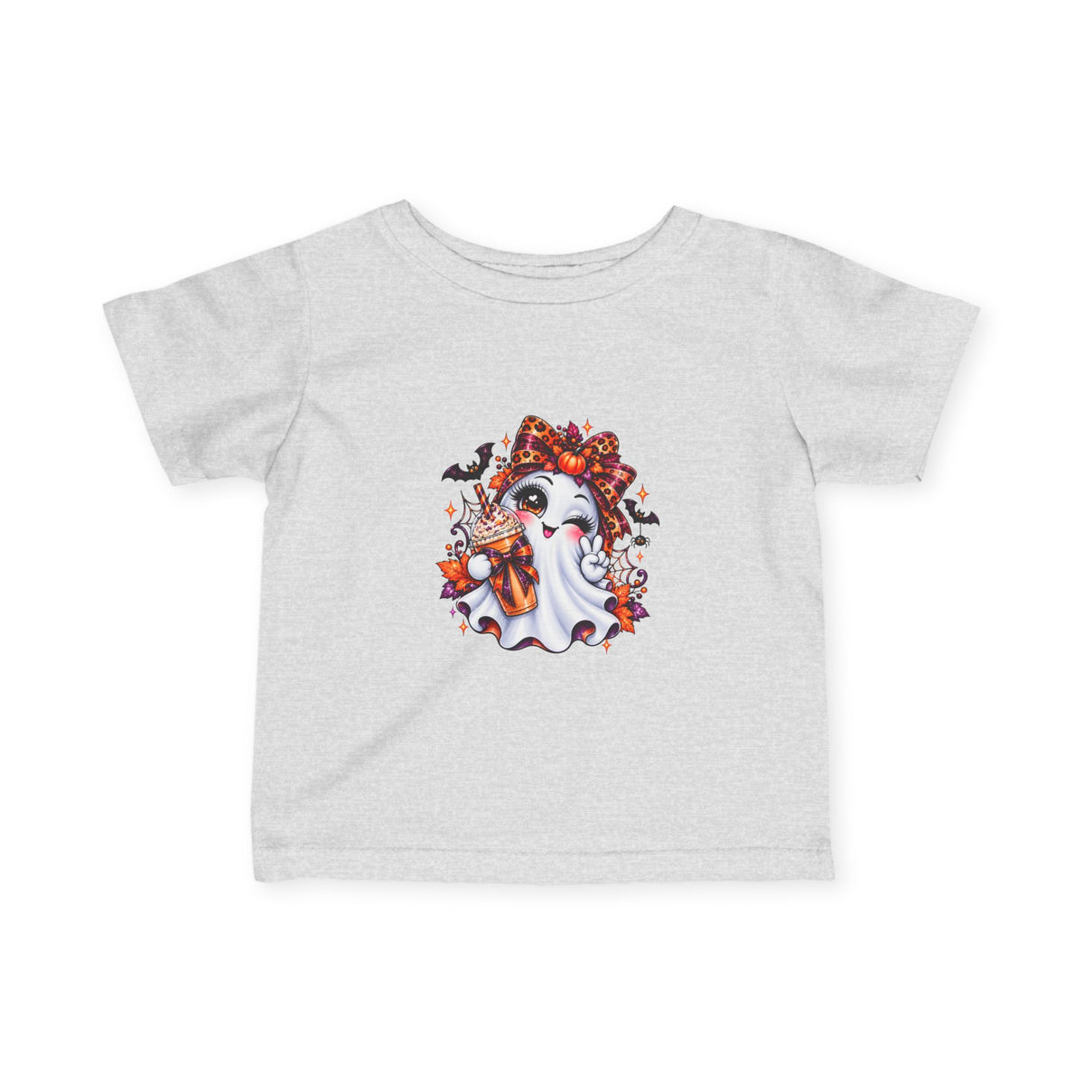 Infant Halloween Ghost Tee — Cute Baby Trick-or-Treat Graphic