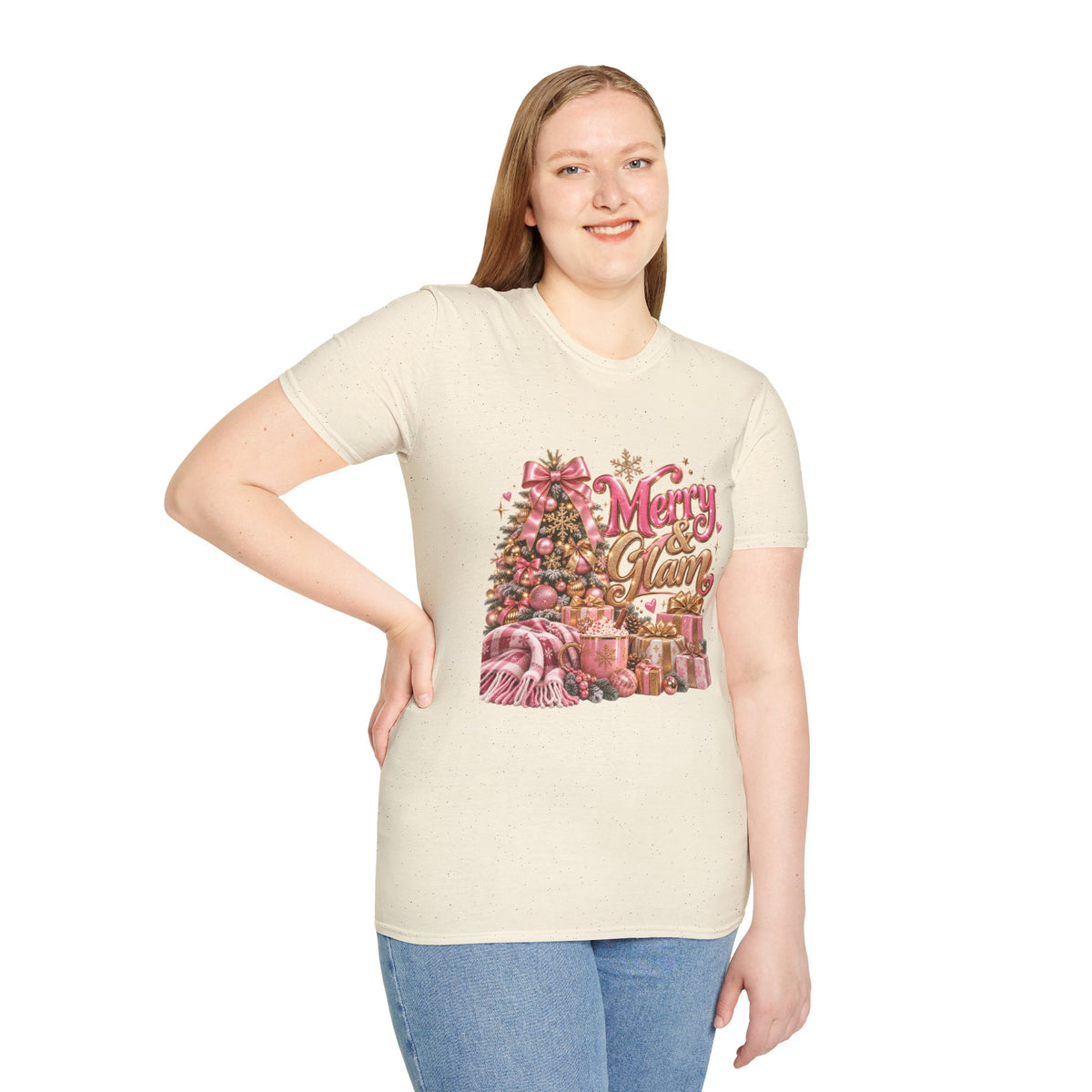 Merry & Glam Christmas T-Shirt