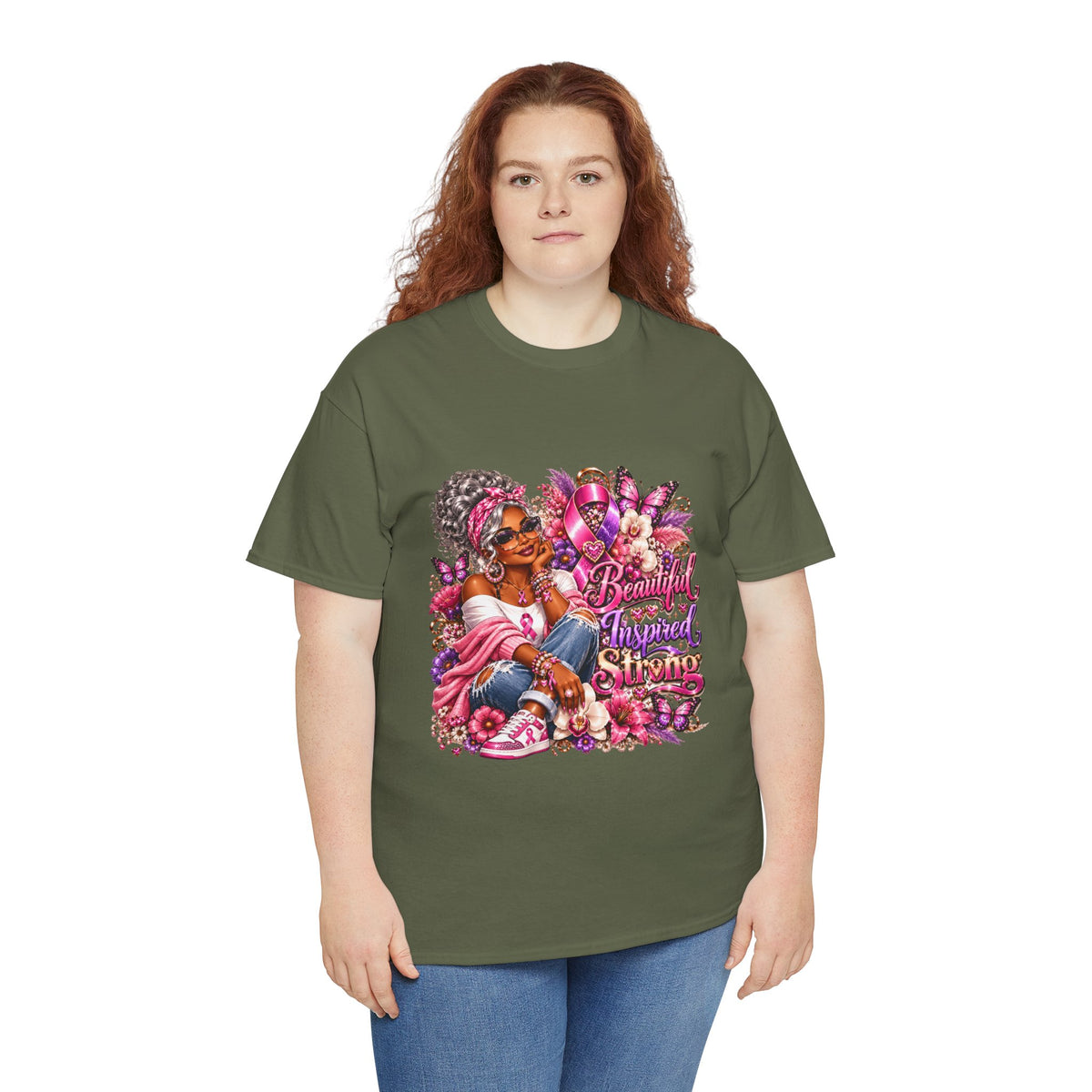 "Beautiful, Inspired, Strong" Soft T Shirt