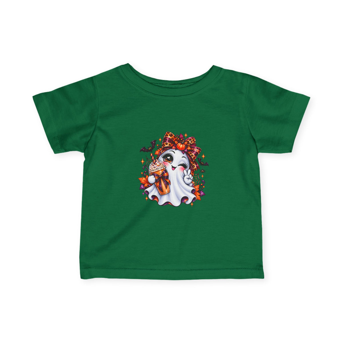 Infant Halloween Ghost Tee — Cute Baby Trick-or-Treat Graphic