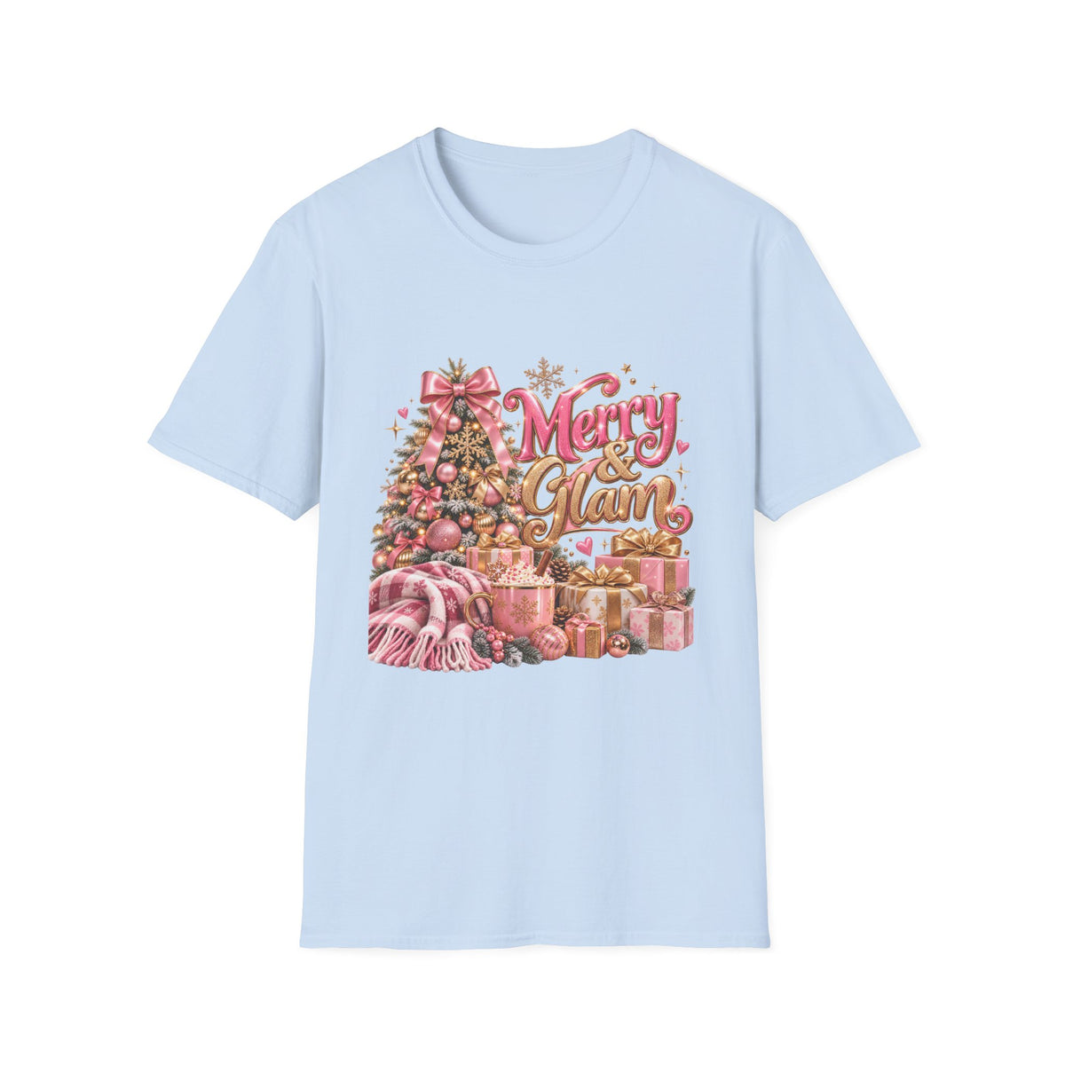 Merry & Glam Christmas T-Shirt