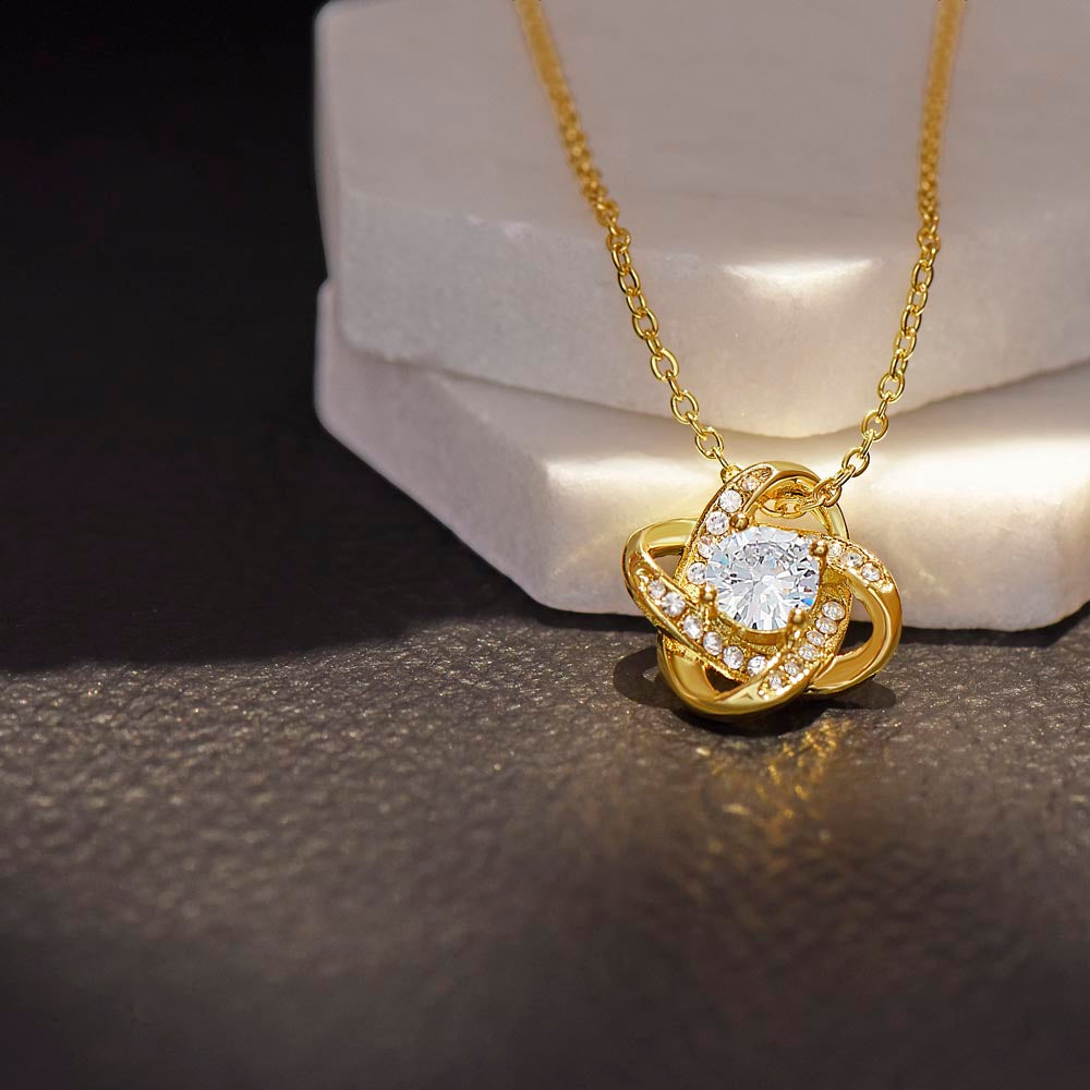 Symbolic Love Knot Necklace