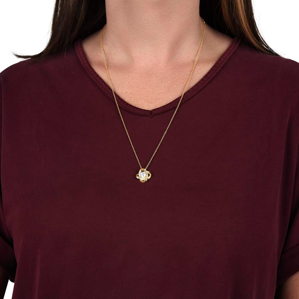 Symbolic Love Knot Necklace