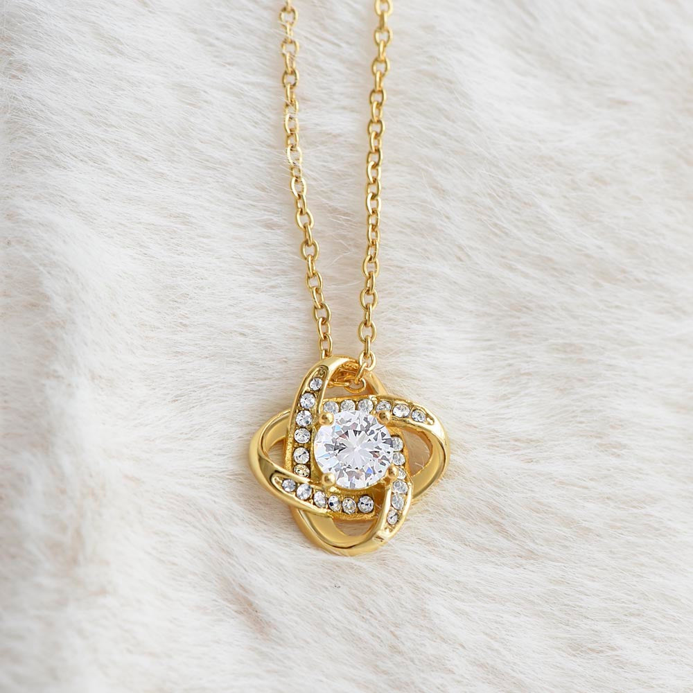 Symbolic Love Knot Necklace