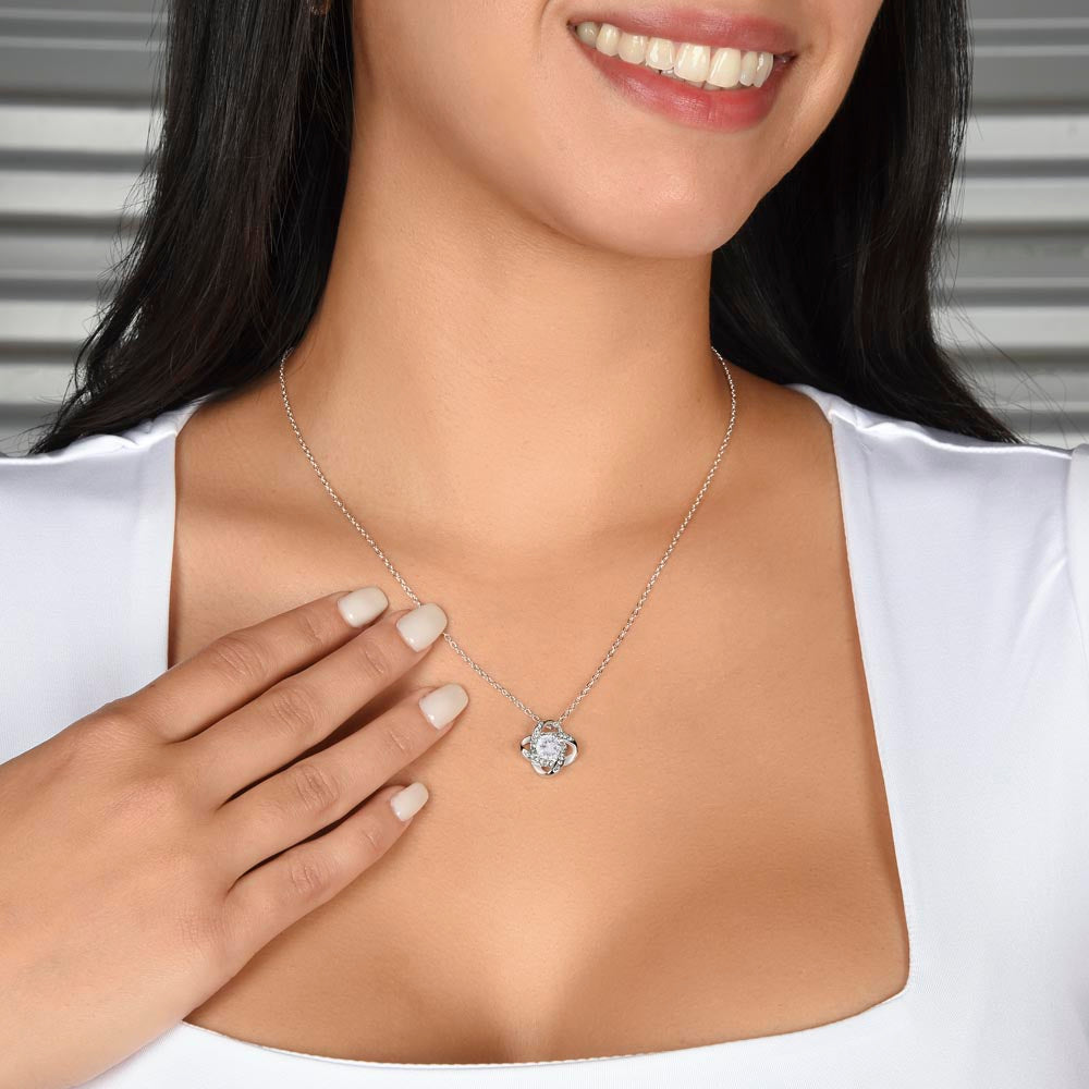 Symbolic Love Knot Necklace