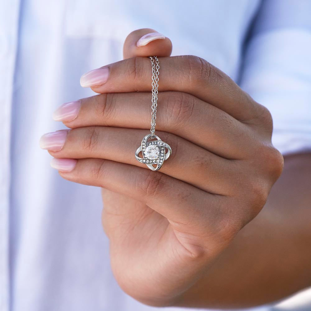Symbolic Love Knot Necklace