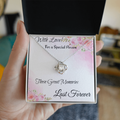Symbolic Love Knot Necklace